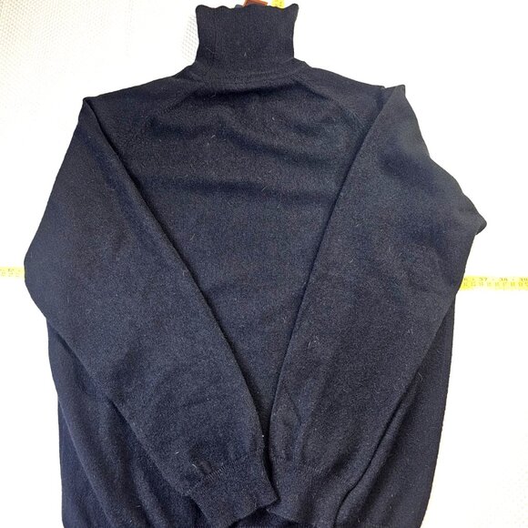 Men’s 100% Fine Cashmere Pullover Turtleneck Sweater Long Sleeve XXL Tasso Elba - Picture 11 of 16